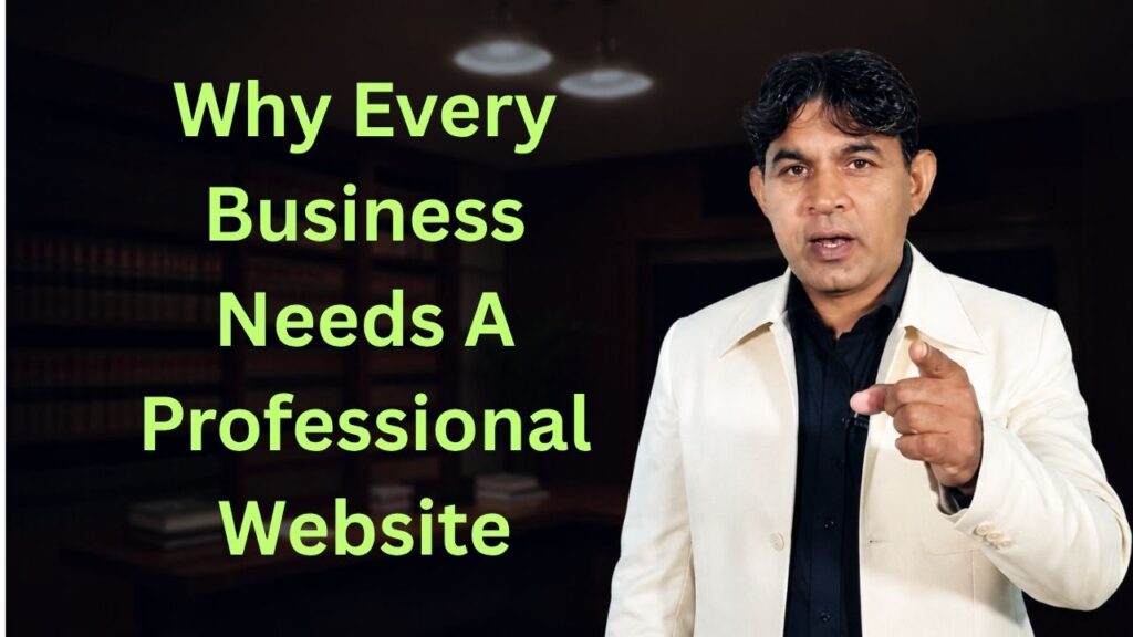 Professional business website design displayed on laptop and mobile devices for modern businesses in 2026.